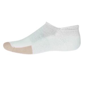 THORLO Max Cushion Roll Top Unisex Socks White Large